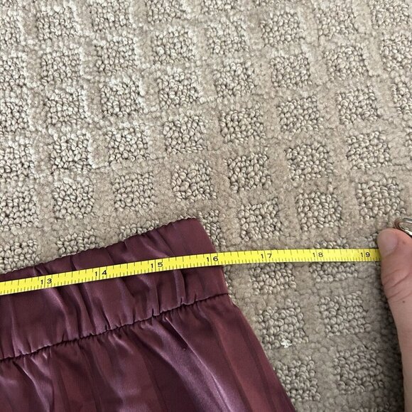 Y2K Abercrombie & Fitch Loungewear Sleep Shorts Womens Large L Purple Boxers - Picture 6 of 7